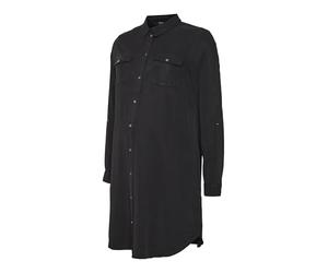 Vero Moda Vestido de Mezclilla Femenino VMSIGGA Vestido Corto, Negro, S