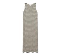 VERO MODA Vestido de Mujer VMFIONA SL O-Neck Dress VMA, Abedul/Rayas: Negro, XS