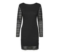 VERO MODA Vestido de Mujer VMZOE Vestido Corto, Negro, L