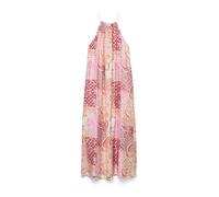 VERO MODA Vestido de verano 'VMCILLE HILDA' ecru / melocotón / rosa claro / borgoña 40 ecru / melocotón / rosa claro / borgoña