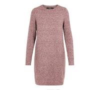 VERO MODA Vestido mini de punto para mujer, Mezcla de bayas trituradas, S