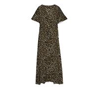 VERO MODA Vestido 'VMAlba' ecru / marrón / caramelo / negro, Talla 38