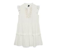 VERO MODA Vestido 'VMDICTHE' beige / blanco 38 beige / blanco