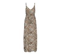 VERO MODA Vestido 'VMEASY' ecru / marrón claro / negro 42 ecru / marrón claro / negro