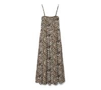 VERO MODA Vestido 'VMEasy' marrón / negro / blanco 38 marrón / negro / blanco