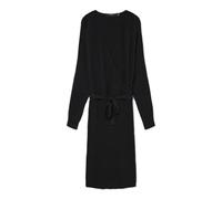 Vero Moda Vestido Vmhollyrem LS con Cuello en V para Mujer Ga Noos, Negro, L