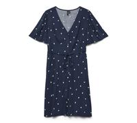 VERO MODA Vestido camisero 'VMALBA' navy / amarillo / verde oscuro 36 navy / amarillo / verde oscuro