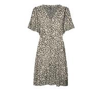 VERO MODA Vmalba SS Short Dress Wvn Ga Noos Vestido, Negro, XL Mujeres