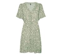 VERO MODA VMALBA SS WVN GA Noos - Vestido Corto, Hedge Green/AOP:Sussie, XS
