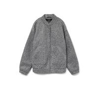 VERO MODA Vmamber Elite Bomber Jacket Noos - Chaqueta bomber para mujer, Color gris., L