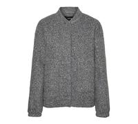 VERO MODA Vmamber Elite Bomber Jacket Noos Chaqueta, Color Gris, L para Mujer