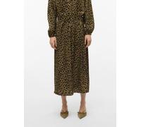 Vero Moda VMAMELA MW 7/8 SKIRT WVN LCS GA L Verde