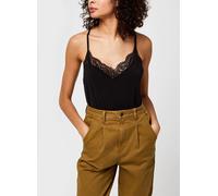 Vero Moda Vmana SL Lace Top Ga Noos L Negro