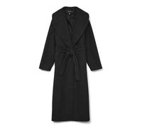 VERO MODA Vmanne Bergen Xtra Long Coat Ga LCS, Negro, XS Mujeres