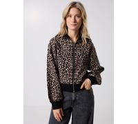 Vero Moda VMARIA LS HIGHNECK ZIPPER BOMBER JACKET L Negro