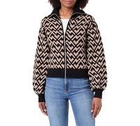 VERO MODA Vmaria LS Highneck Zipper Bomber Jacket, Negro, S
