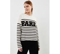Vero Moda Vmaria Paris Ls O-Neck Pullover Ga M Blanco