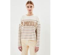 Vero Moda Vmaria Paris Ls O-Neck Pullover Ga XL Blanco