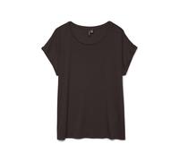 Vero Moda Vmava Plain SS Top Ga JRS Noos, Pastel de Chocolate, XL