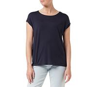Vero Moda Vmava Plain SS Top Ga Noos Camiseta, Azul (Night Sky), XL para Mujer