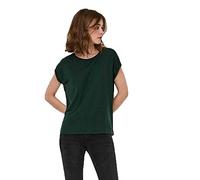 Vero Moda Vmava Plain SS Top Ga Noos Camiseta, Verde (Pine Grove), XS para Mujer
