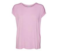 VERO MODA Vmava Plain SS Top Gajrs Noos, Camiseta Mujer, Bonbon, XS