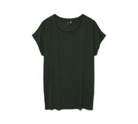 VERO MODA Vmava Plain SS Top Gajrs Noos, Camiseta Mujer, Pine Grove, L