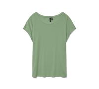 VERO MODA Vmava Plain SS Top JRS Noos, Mistletoe, XL Mujeres