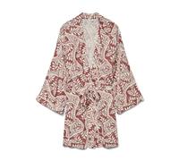 VERO MODA Vmbali 3/4 Kimono Wvn Btq Ga, Marsala, L para Mujer
