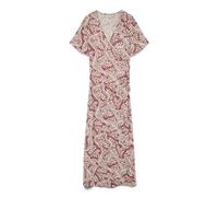 VERO MODA Vmbali S/S Ancle Wrap Dress Wvn Btq Ga, Marsala, XL Mujeres