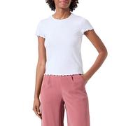 VERO MODA VMBARBARA SS Oneck Top JRS GA Noos Short, Blanco Brillante, XL