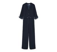 VERO MODA Vmbecca 3/4 Jumpsuit Jrs Btq Ga Mono, Azul Marino, XL Mujeres