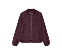 VERO MODA Vmbecca Ls Bomber Top de encaje JRS Noos, Winetasting., XS