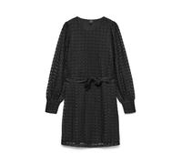 VERO MODA Vmbecca LS O-Neck Lace Dress Jrs Noos, Negro, XL Mujeres