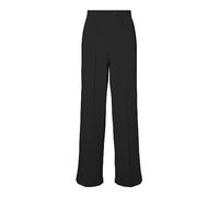 VERO MODA Vmbecky HW Wide Pull On Pant Noos - Pantalón para Mujer, Negro, L / 30L