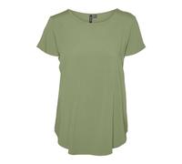VERO MODA Vmbella SS Top Wvn Ga Noos, Color Verde, S para Mujer