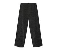 VERO MODA Vmberlin MW Wide Glitter Pant Noos, Negro, S / 32L