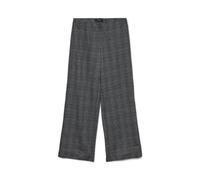 VERO MODA Vmberlin My MW Wide Print Pant Noos, Gris Oscuro, S / 32L Mujeres