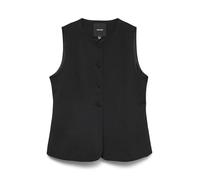 VERO MODA Vmberlin Sl Waistcoat Noos, Negro, XS