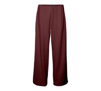 VERO MODA Vmberlin Zamira MW Wide Pant Noos, Syrah, S / 32L Mujeres