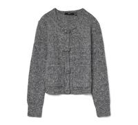 VERO MODA Vmblossom LS O-Neck Cardigan Boo, Color Gris., S