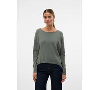 Vero Moda VMBREEZE AURA LS ZIPPER BLOUSE NOOS M Verde