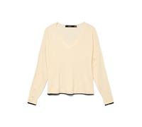 VERO MODA Vmbreeze LS V-Neck Jersey Ga Boo Punto, Abedul, L para Mujer