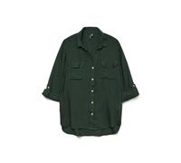 Vero Moda Vmbumpy L/S Shirt New Noos, Blusas Mujer, Pine Grove, XL