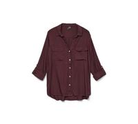 Vero Moda Vmbumpy L/S Shirt New Noos, Blusas Mujer, Winetasting, L