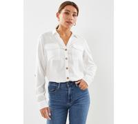 Vero Moda Vmbumpy L/S Shirt New Wvn Ga Noos M Blanco