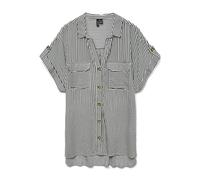 VERO MODA Vmbumpy S/S Camiseta WVN Ga Noos, Azul, M