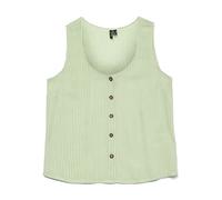 VERO MODA Vmbumpy SL Camiseta WVN Ga Noos, Color Verde Lima, XS