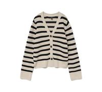 VERO MODA Vmcalla LS V-Neck Cardigan Noos, Abedul, S para Mujer