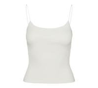 VERO MODA Vmcam Short Singlet JRS Noos Camiseta de Tirantes para Mujer, Blanco, L